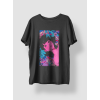 Tricou Bumbac fată strălucitoare